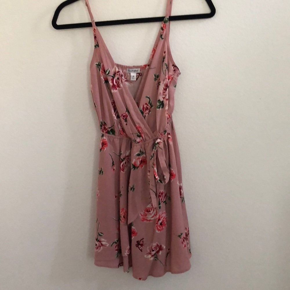 Floral Wrap Dress